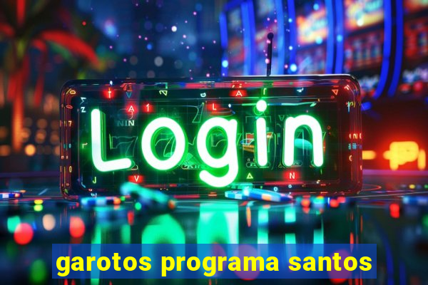 garotos programa santos